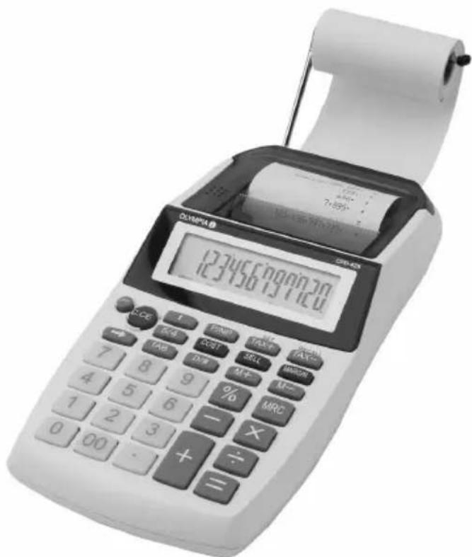 Olympia 123456799120 OFFICE 1 START TAX-F PRINT TAX-G TAB DB SELL MINI MINI 7 8 9 M+ MRC 4 5 6 - X 1 2 3 - 0 00 + = 7-899