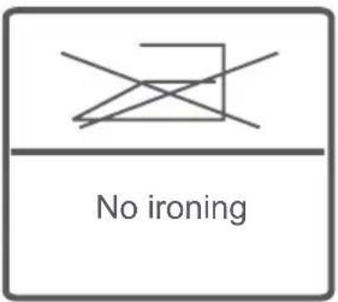 No ironing