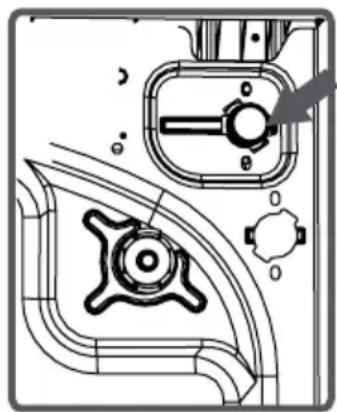 Technical line drawing of a mechanical component with no visible text or symbols