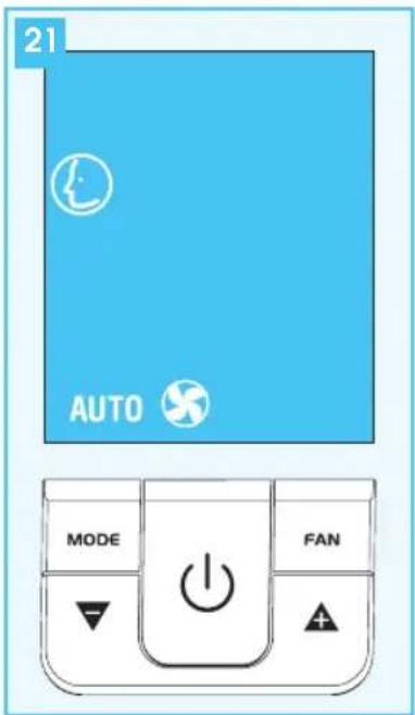 21 AUTO MODE FAN