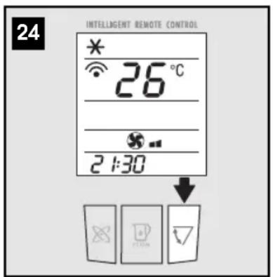 24 INTELLIGENT REMOTE CONTROL * 26°C 2 1:30