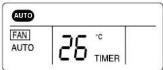 AUTO FAN AUTO 26 °C TIMER