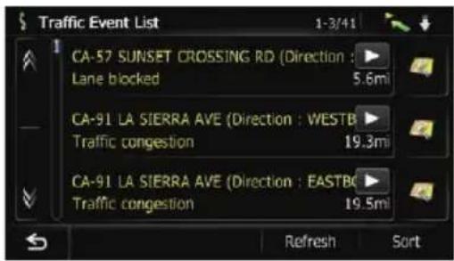 Traffic Event List 1-3/41 CA-57 SUNSET CROSSING RD (Direction : Lane blocked 5.6mi) CA-91 LA SIERRA AVE (Direction : WESTB Traffic congestion 19.3mi) CA-91 LA SIERRA AVE (Direction : EASTB Traffic congestion 19.5mi) Refresh Sort