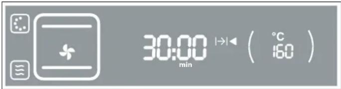 30:00 min |→| ( °C 160 )