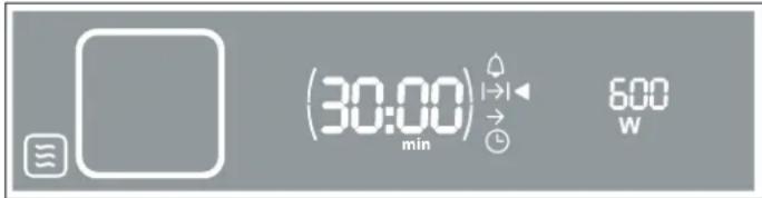 (30:00) min 600 W