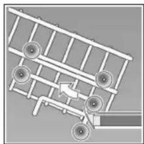 BALAY 3VS301 - Top basket with upper and lower roller pairs - 1