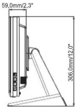 IIYAMA T1531SR-B3 - DIMENSIONS : ProLite T1531SR / ProLite T1531SAW / ProLite T1532SR - 2