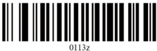 KONIG CMP-BARSCAN31 - Einrichtung Strichcodetypen: - 34