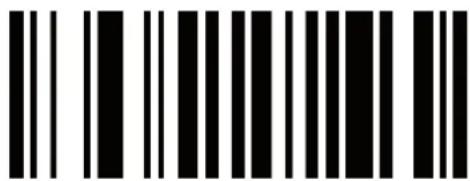Black and white barcode image with vertical lines on both sides