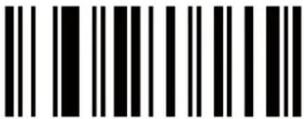 KONIG CMP-BARSCAN31 - ID-karakter instellingscode: - 11