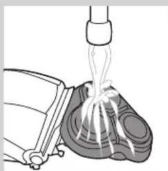 Illustration of a mechanical device pouring liquid into a container (no text or symbols)