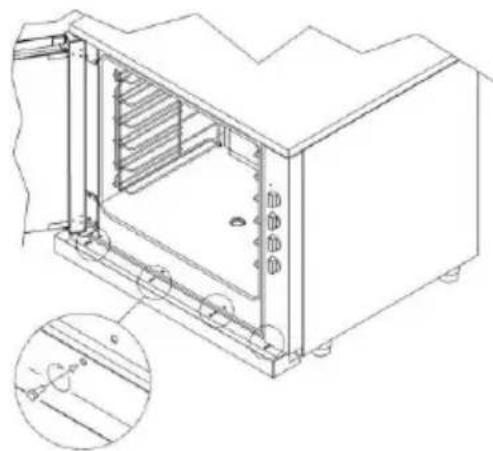 BARTSCHER C6640 - Przymocowanie tacki ociekacza - 1