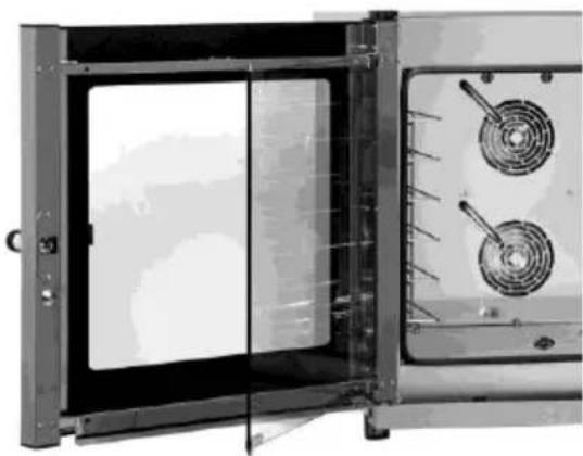 BARTSCHER C6640 - Limpieza de las puertas del horno - 1