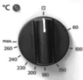 °C max 260 240 220 200 180 150 100 60 ☐