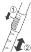 CLATRONIC BS 1301 - Tubo de aspiración telescópico - 1