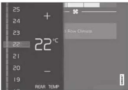 25 + 24 23 22 22°C 21 20 - 19 REAR TEMP a Row Climate GROWAY