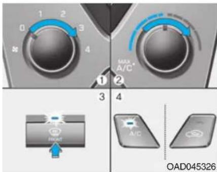 1 2 0 3 8 4 MAX A/C 1 2 3 4 OAD045326