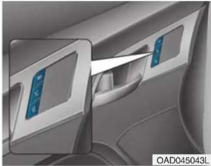 HYUNDAI Elantra (2017) - SYSTÈME DE MÉMORISATION DE LA POSITION DU CONDUCTEUR (LE CAS ÉCHÉANT) - 1