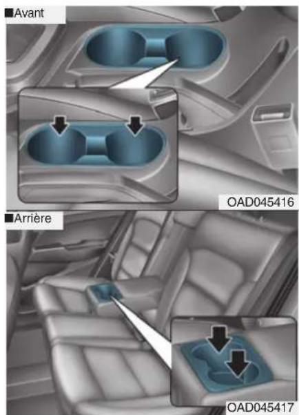 ■Avant ■Arrière OAD045416 ■OAD045417
