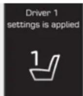 HYUNDAI Elantra (2017) - Rappel d'une position mémorisée - 1