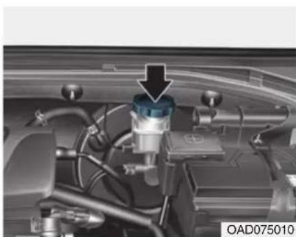 HYUNDAI Elantra (2017) - LIQUIDE DE FREINAGE/D'EMBRAYAGE (LE CAS ÉCHÉANT) - 1