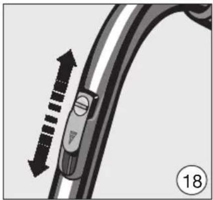 Diagram of a car wheel with directional arrows indicating motion or movement (no text or symbols).