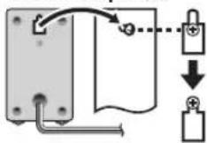 PANASONIC SC-PT160 - ■ Attaching to a wall - 4