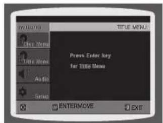 TITLE MENU Press Enter key for Title Home ENTERMOVE EXIT