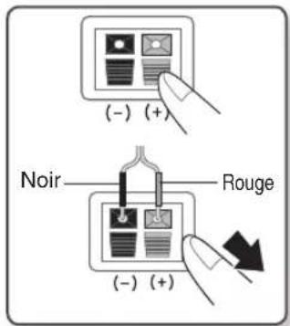 SAMSUNG HT-XA100 - Connexion des enceintes - 1