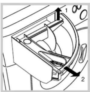 Hotpoint Ariston AML 129 - Czyszczenie szufladki na środki piorące - 1