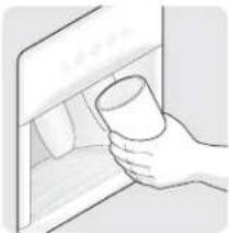 FRIGIDAIRE GLVC 25 VBGB - Uso del distribuidor - 1