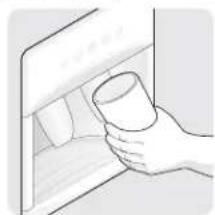 FRIGIDAIRE GLVC 25 VBGB - Using The Dispenser - 1