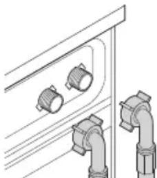 BEKO WMB 61021 CS PTM - Pripojenie prívodu vody - 1
