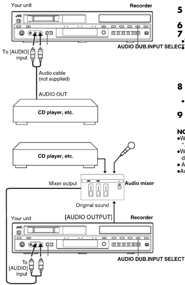 JVC SR-DVM600 - ATTENTION: - 1