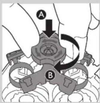 A B