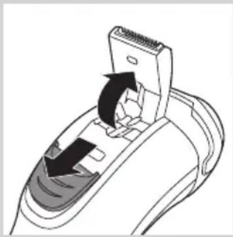 PHILIPS PowerTouch PT919 - Zastrihávanie (len modely PT919/PT866/PT860/PT845/PT739/PT737/PT731) - 1