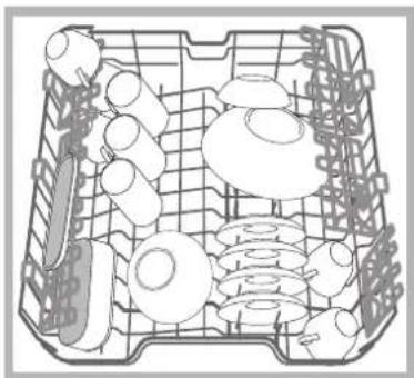 INDESIT DIF 16T1 A EU - Upper rack - 1
