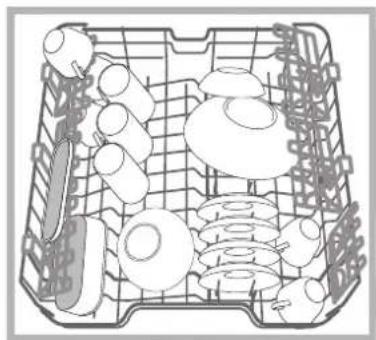 INDESIT DIF 16T1 A EU - Верхняя корзина - 1