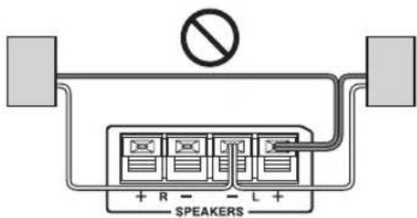 SPEAKERS + R - - L +