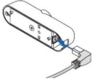 NEC UM361Xi - USB 케이블과 홀더를 카메라 장치에 연결합니다. - 1