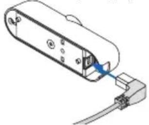 NEC UM361Xi - USB kablosunu ve tutucuyu kamera ünitesine bağlayın. - 1