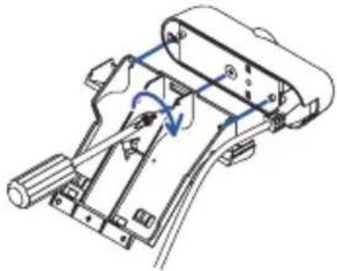 NEC UM361Xi - カメラユニットをホルダーに取り付ける - 1