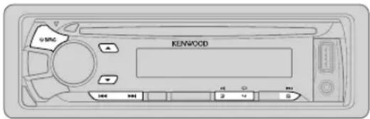 KENWOOD KDC-BT35U - BLUETOOTH® AUX - 1