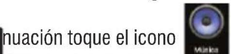 nuación toque el icono Mínico