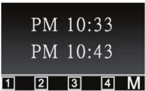 PM 10:33 PM 10:43 1 2 3 4 M