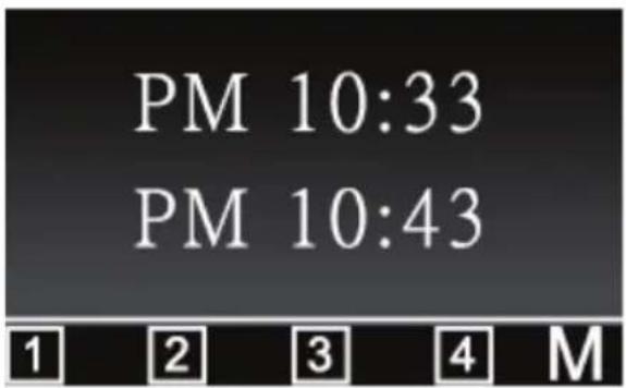PM 10:33 PM 10:43 1 2 3 4 M