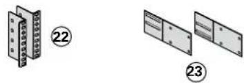 EATON EX RT 7 3:1 Network - Kits de montaje en rack - 2