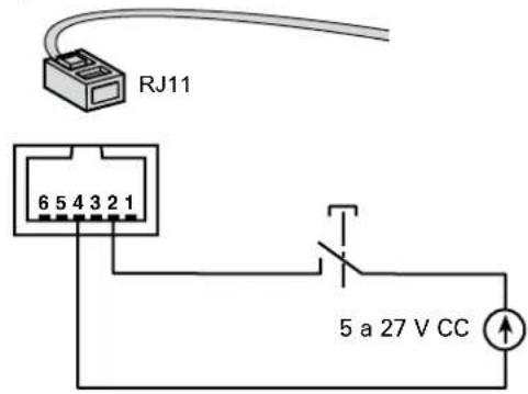 RJ11 6 5 4 3 2 1 5 a 27 V CC