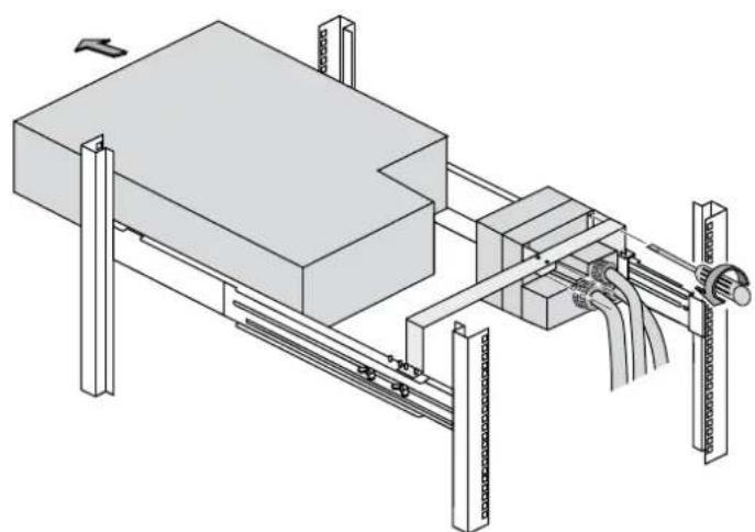EATON EX RT 7 3:1 Network - Scollegamento del modulo di potenza - 5