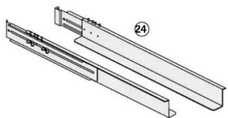 EATON EX RT 7 3:1 Network - Kit di montaggio in slot - 3